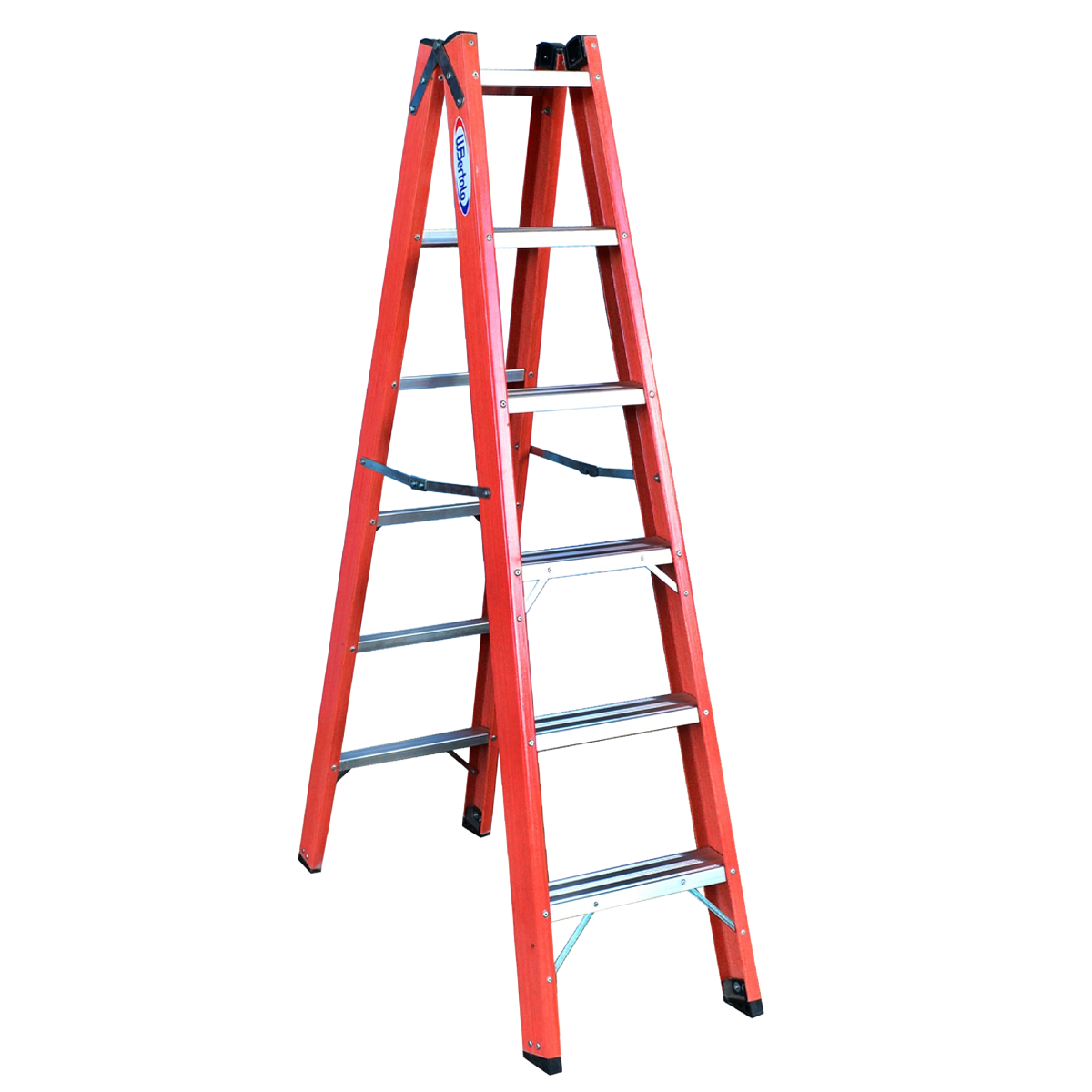 Imagem de Escadas WBertolo Tesoura Alumínio/Fibra Dupla