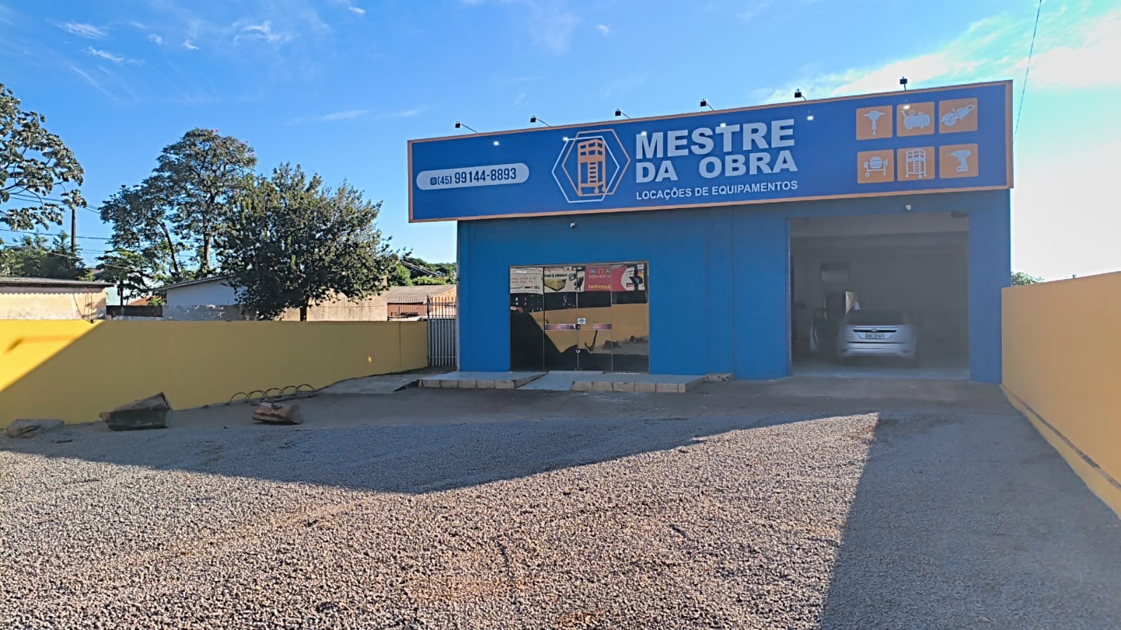 Fachada da loja Mestre da Obra em Marechal Cândido Rondon, PR