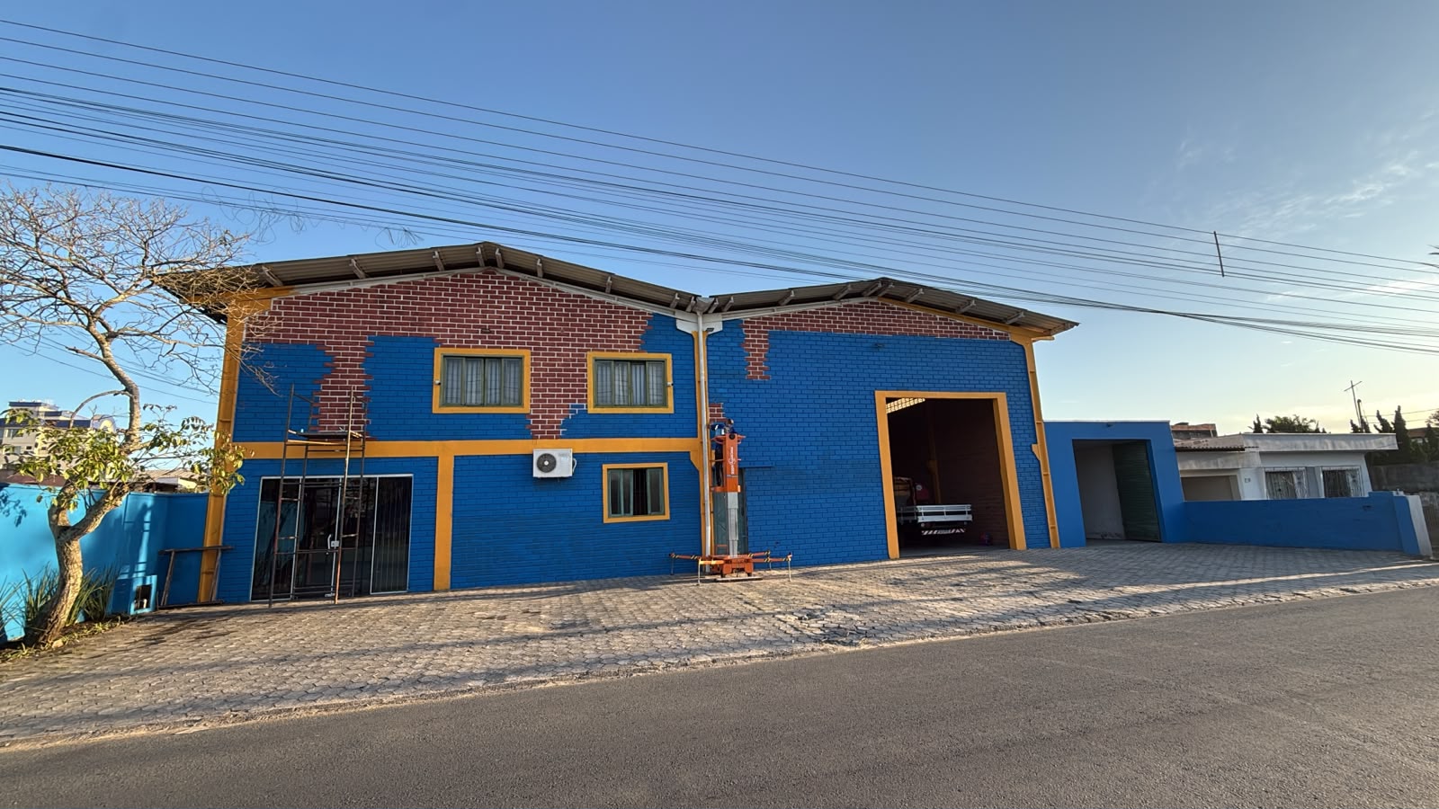 Fachada da loja Mestre da Obra em Navegantes, SC