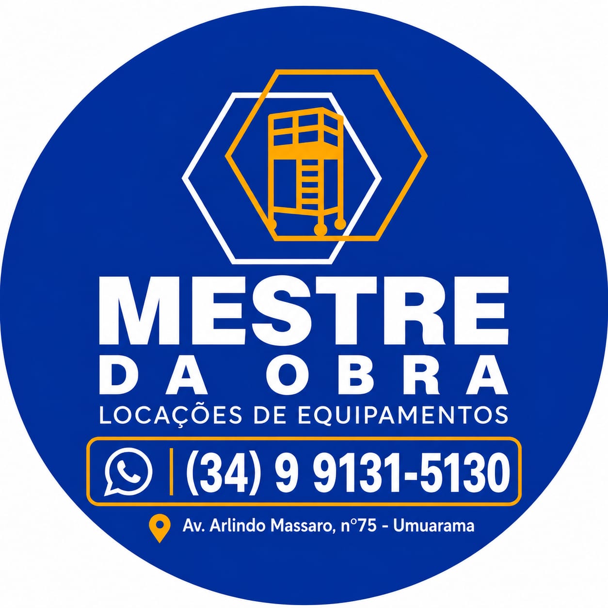 Fachada da loja Mestre da Obra em Uberlândia, MG
