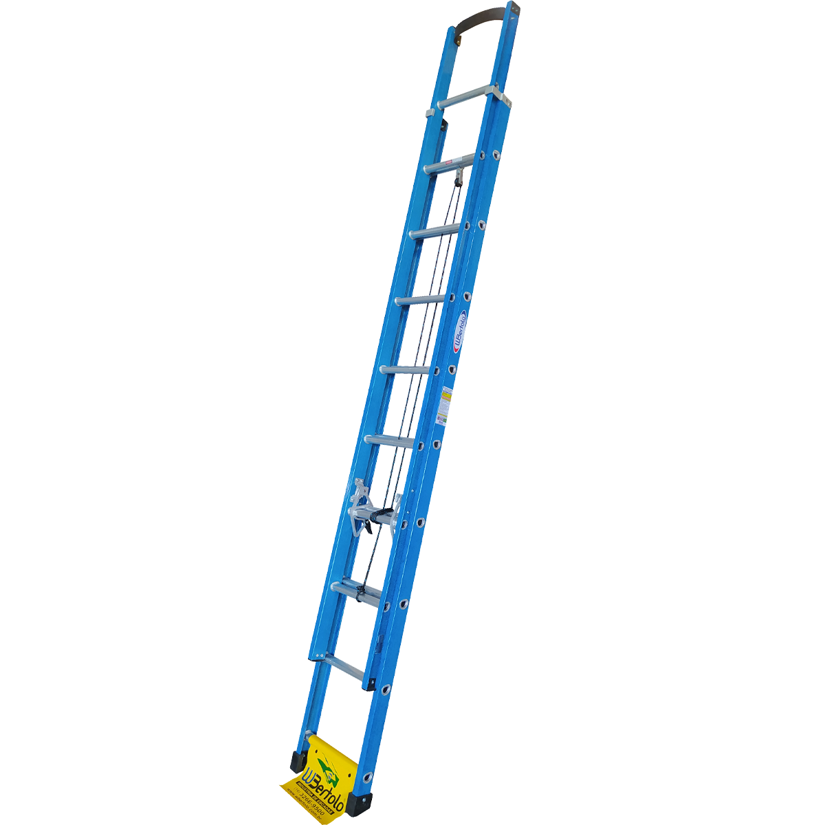Imagem de Escadas WBertolo Extensível Alumínio/Fibra Premium
